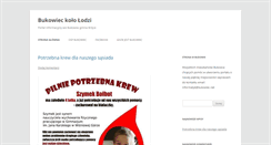 Desktop Screenshot of bukowiec.net